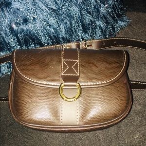 Lancel waist pouch or cross body bag